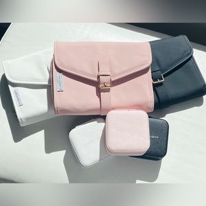 Jewelry Organizer Set | Travel Hanging Jewelry Bag | Foldable Jewelry Case Roll